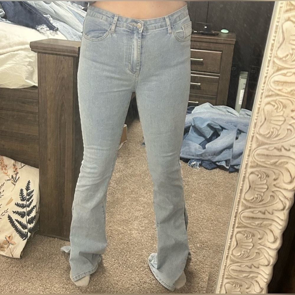 SHEIN Light Wash Flare / Bootcut Jeans Bundle Size L